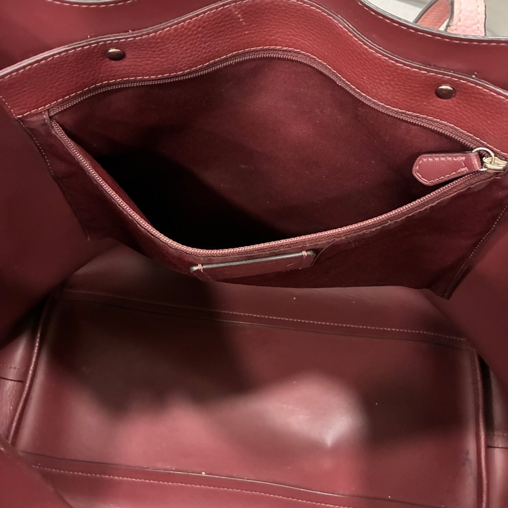 Coach Pink Women's tote Bag-preowned - Picture 9 of 13